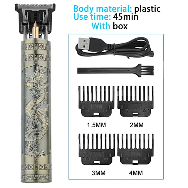 Hot Sale Vintage T9 Electric Cordless Hair Cutting Machine