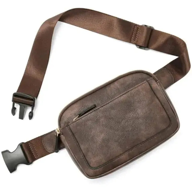 High Capacity Zipper Closure Messenger Bag