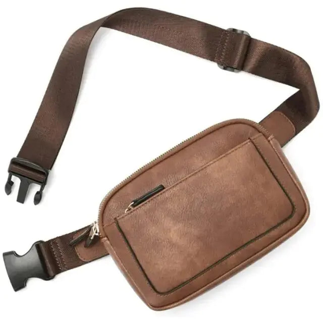 High Capacity Zipper Closure Messenger Bag