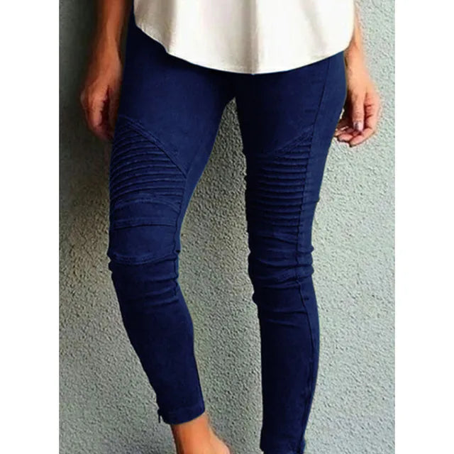 Pleat Jeggings