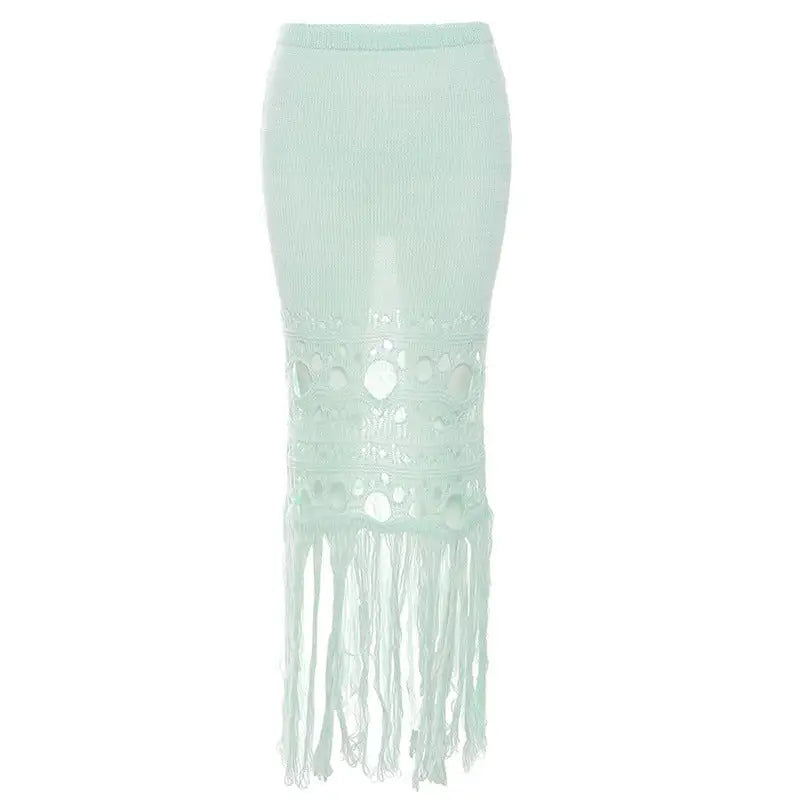 Serenity High Rise Knit Skirt