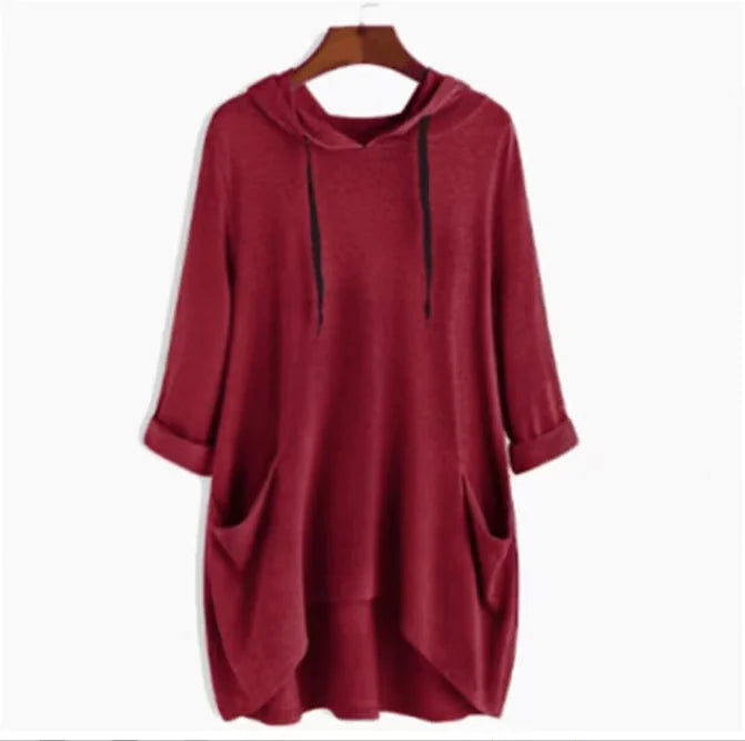 Casual Easy Pocket Hoodie