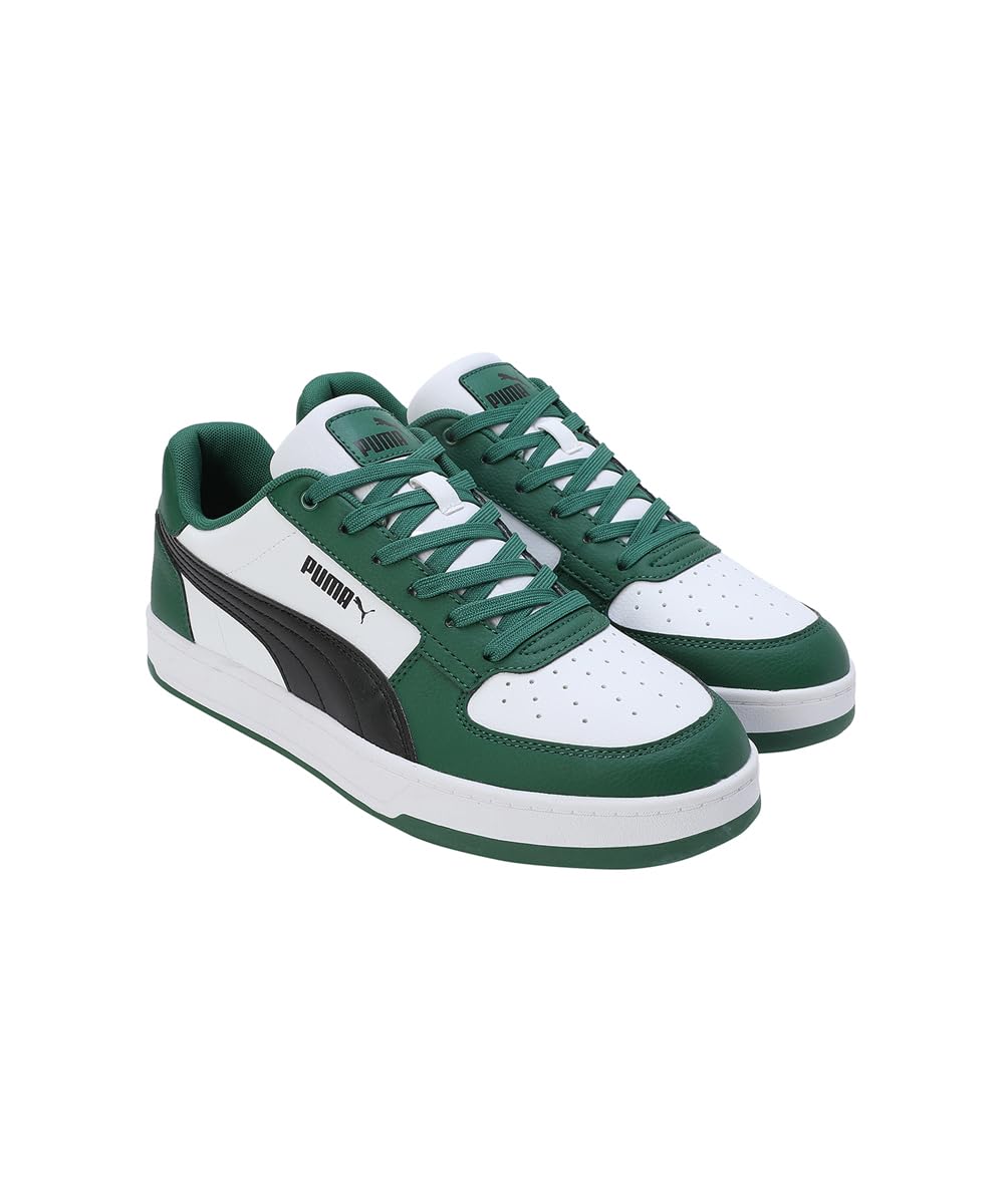 PUMA Unisex Caven 2.0 Baskets, Puma White Puma Silver, 44 EU