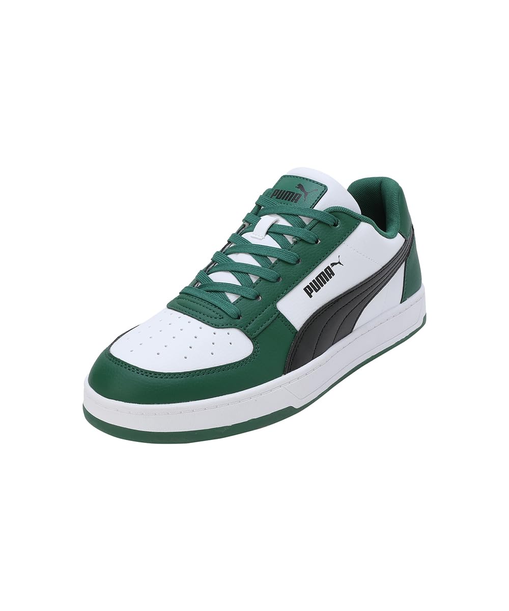 PUMA Unisex Caven 2.0 Baskets, Puma White Puma Silver, 44 EU