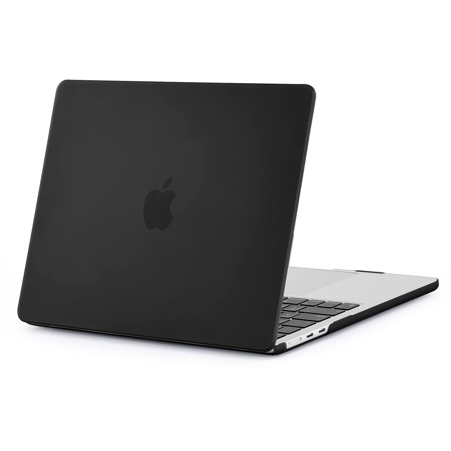 EooCoo Custodia Compatibile con MacBook Air M2 M3 13,6 Pollici A2681 A3113, 2024 2022 con Touch ID, Plastica Rigide Protection Cover MacBook Air 13 M3 M2 Superficie Liscia - Cristallo Trasparente