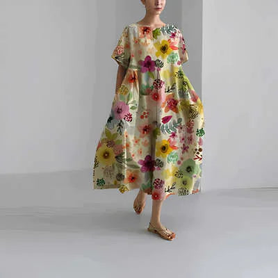 Women's Cotton-Like Casual Dress