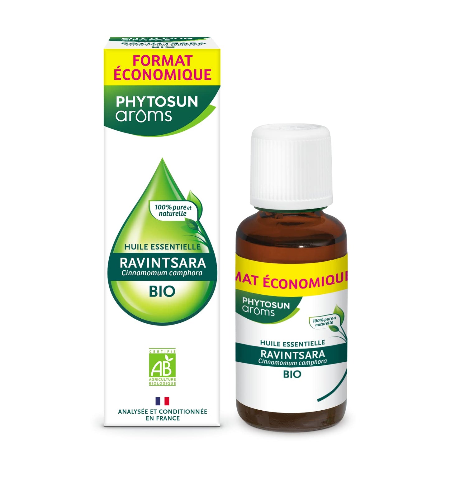 PHYTOSUN AROMS - Huile Essentielle de Tea Tree Bio - 100% pure et naturelle - 10ml