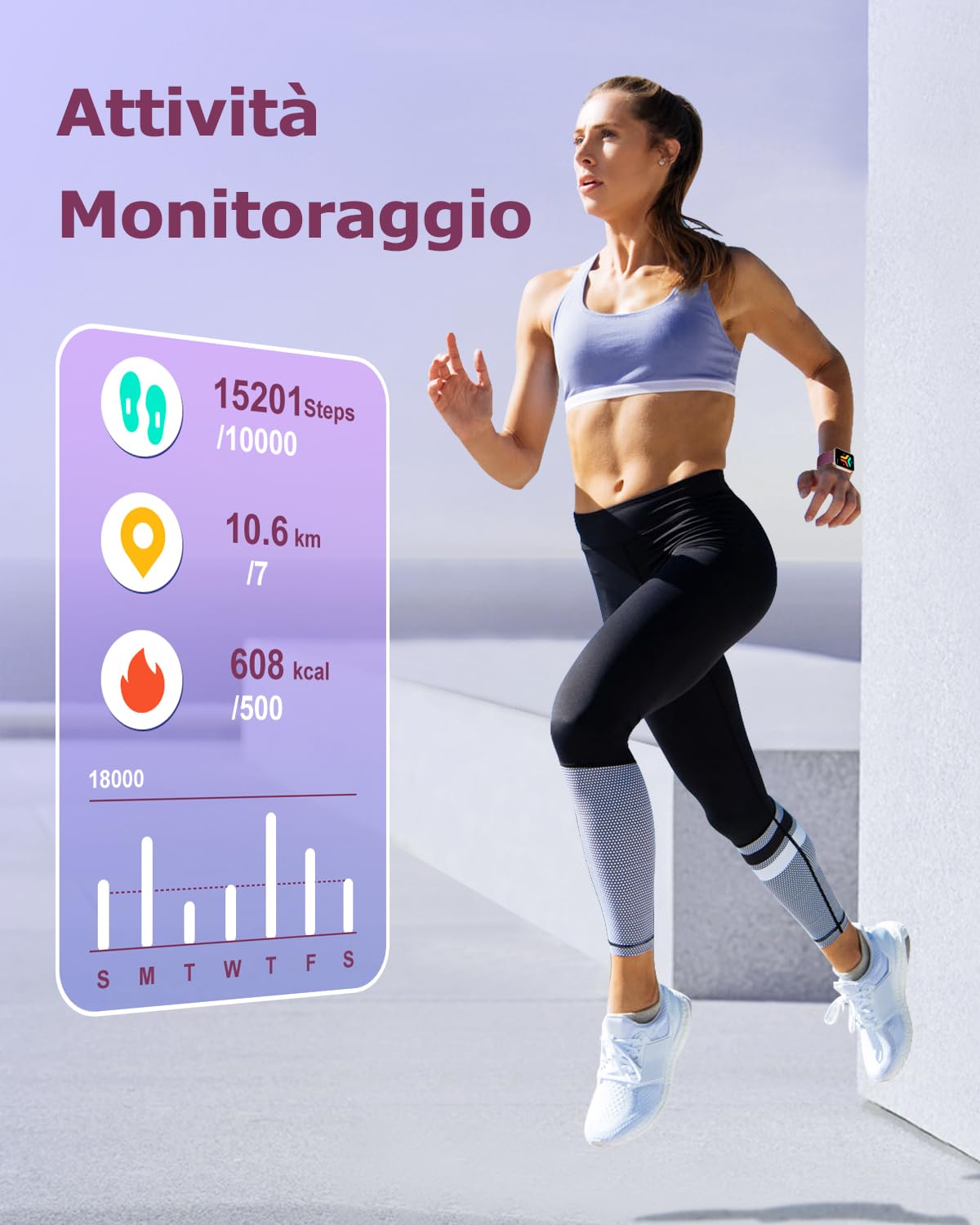 RUIMEN Smartwatch Uomo Donna Orologio Smart Watch Risposta Chiamate Contapassi Cardiofrequenzimetro da polso Saturimetro Orologio Fitness Sportivo Impermeabile Notifiche Messaggi per Android iOS Nero