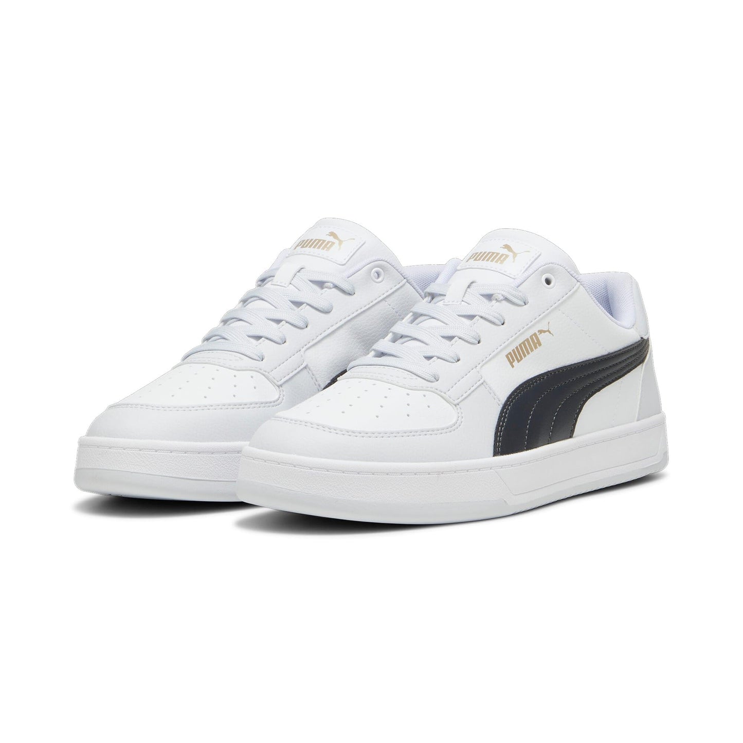 PUMA Unisex Caven 2.0 Baskets, Puma White Puma Silver, 44 EU