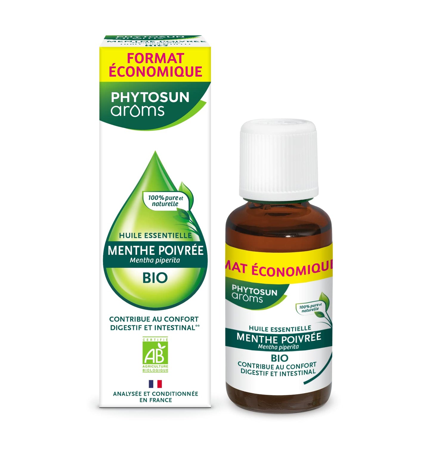 PHYTOSUN AROMS - Huile Essentielle de Tea Tree Bio - 100% pure et naturelle - 10ml