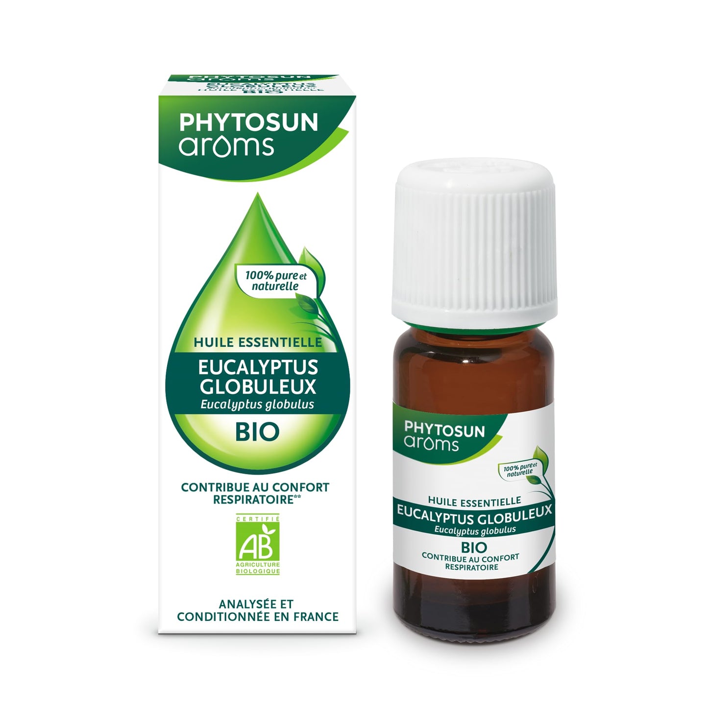 PHYTOSUN AROMS - Huile Essentielle de Tea Tree Bio - 100% pure et naturelle - 10ml