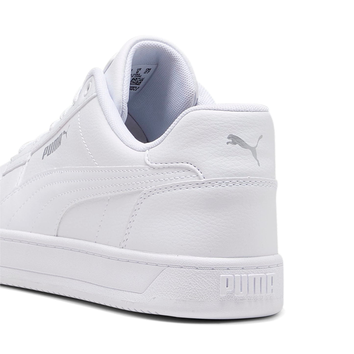 PUMA Unisex Caven 2.0 Baskets, Puma White Puma Silver, 44 EU