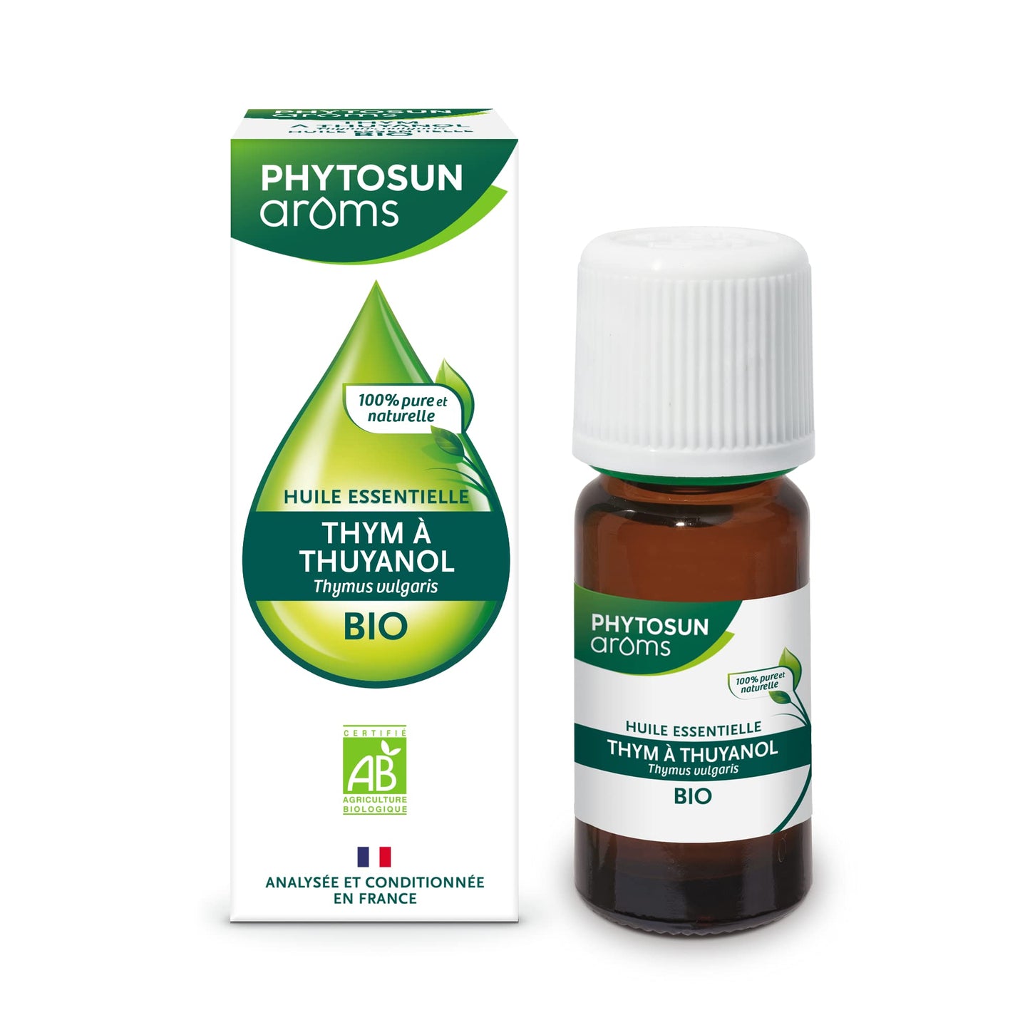 PHYTOSUN AROMS - Huile Essentielle de Tea Tree Bio - 100% pure et naturelle - 10ml
