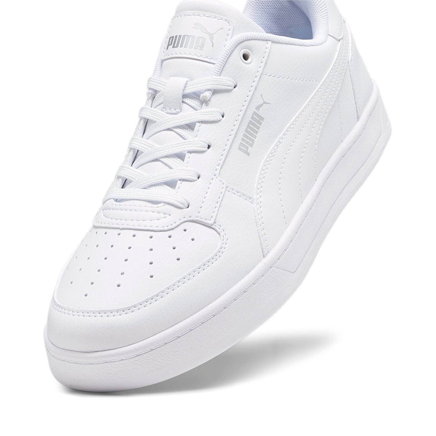 PUMA Unisex Caven 2.0 Baskets, Puma White Puma Silver, 44 EU