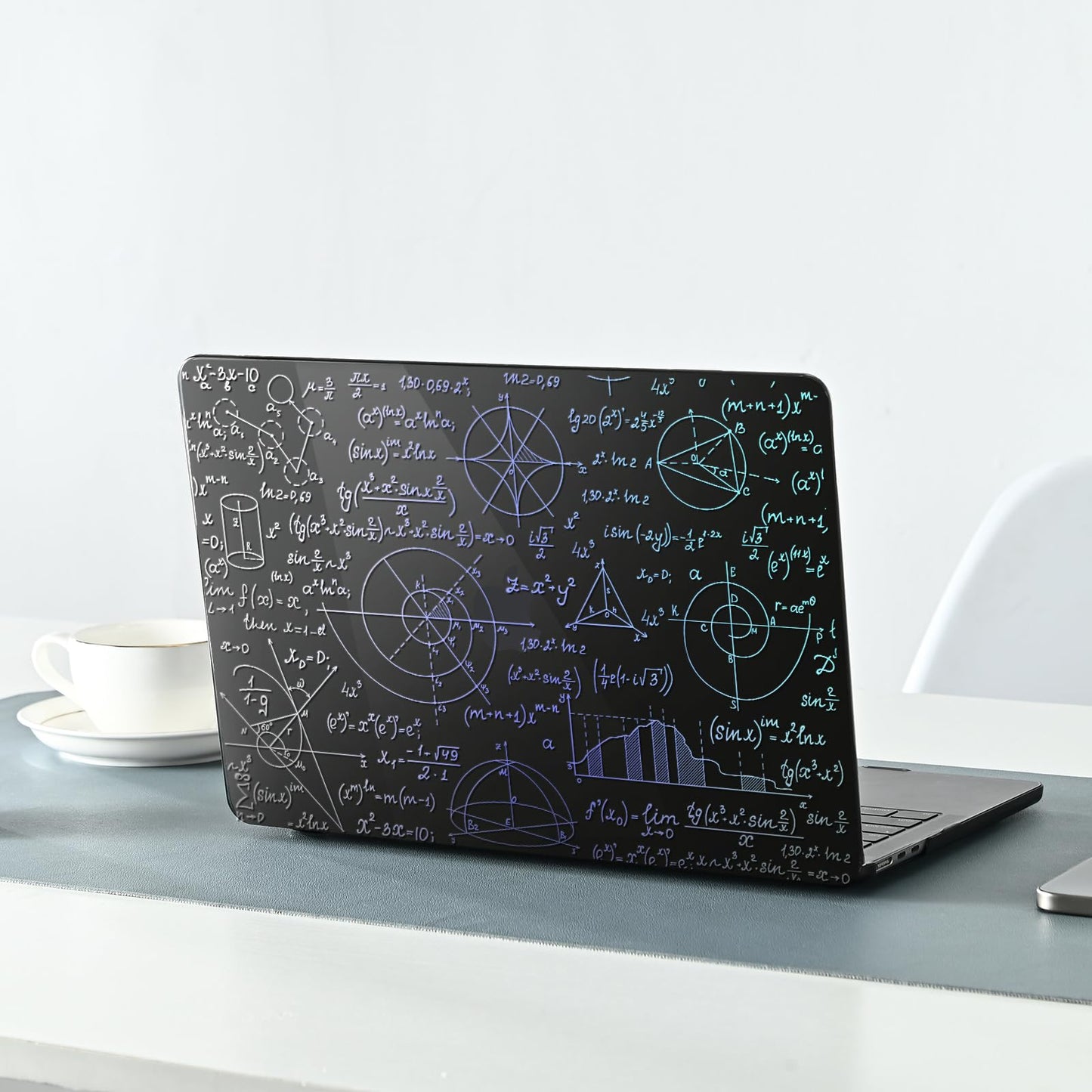 EooCoo Custodia Compatibile con MacBook Air M2 M3 13,6 Pollici A2681 A3113, 2024 2022 con Touch ID, Plastica Rigide Protection Cover MacBook Air 13 M3 M2 Superficie Liscia - Cristallo Trasparente