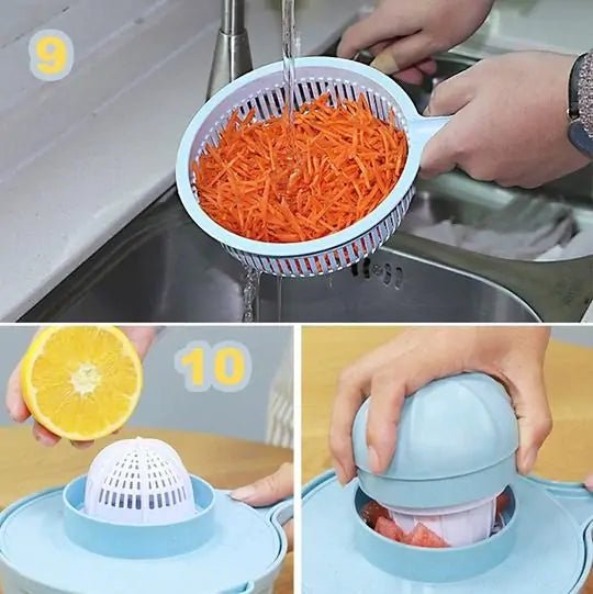 10 in 1 Multipurpose Veggie Slicer - Ty Marcket