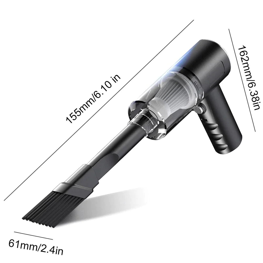 120W Cordless Handheld Vacuum Cleaner Small Mini Portable Car Auto Home Wireless - Ty Marcket