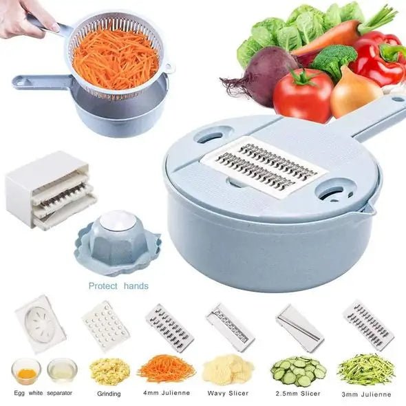 10 in 1 Multipurpose Veggie Slicer - Ty Marcket