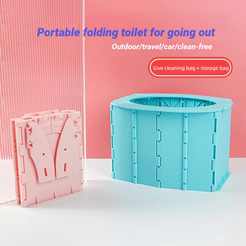 Portable Toile Folding Toilet Portable Car Toilet For Children Going Out Baby Outdoor Travel Urinatory Basin Emergency Toilet
