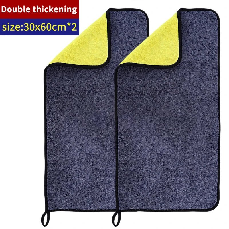 1/3/5Pcs Microfiber Cleaning Towel Car Cleaning Cloths Professional Detailing Car Drying Microfiber Towel Wash Towel Accessories - Ty Marcket