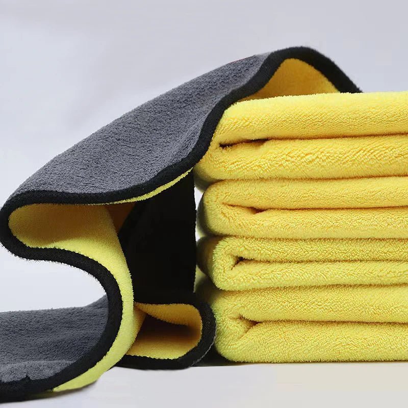 1/3/5Pcs Microfiber Cleaning Towel Car Cleaning Cloths Professional Detailing Car Drying Microfiber Towel Wash Towel Accessories - Ty Marcket