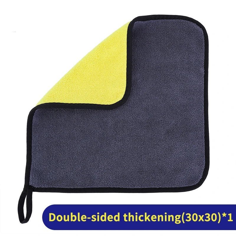 1/3/5Pcs Microfiber Cleaning Towel Car Cleaning Cloths Professional Detailing Car Drying Microfiber Towel Wash Towel Accessories - Ty Marcket