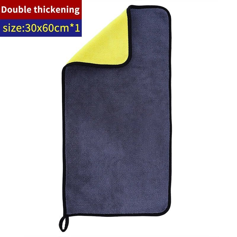 1/3/5Pcs Microfiber Cleaning Towel Car Cleaning Cloths Professional Detailing Car Drying Microfiber Towel Wash Towel Accessories - Ty Marcket
