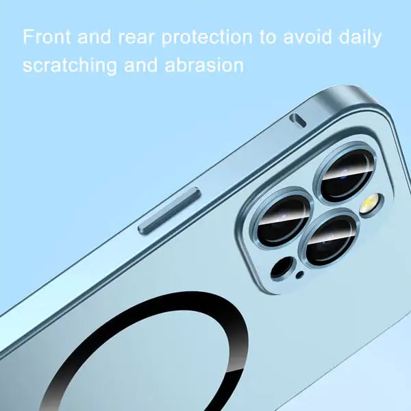 Magnetic Charging Aluminium Case