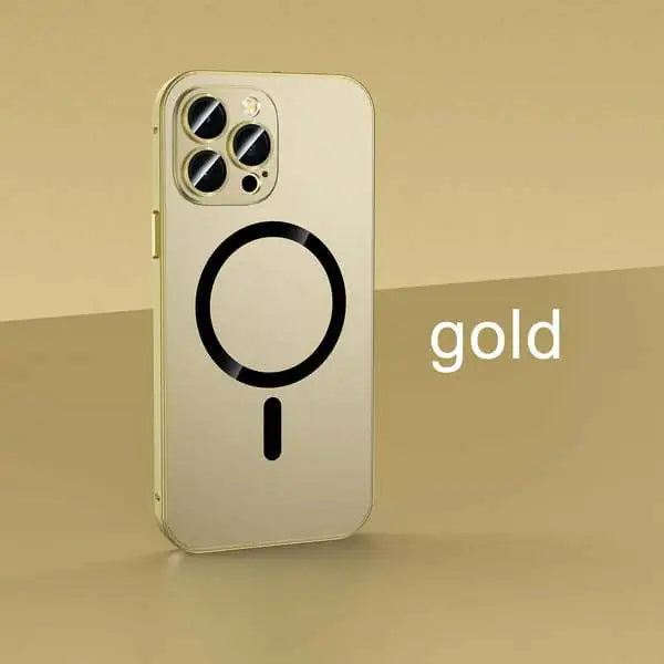 Magnetic Charging Aluminium Case