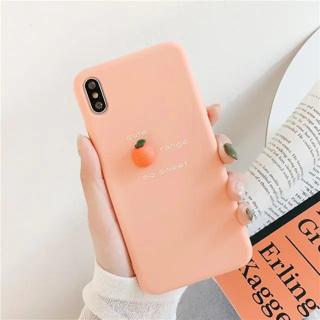 3D Fruit & Quotes Case