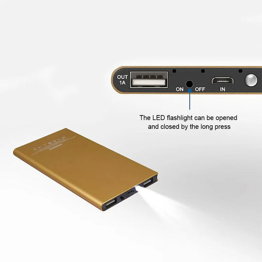 Super Slim 12000mAh Power Bank