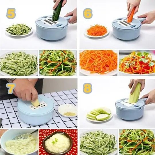10 in 1 Multipurpose Veggie Slicer - Ty Marcket